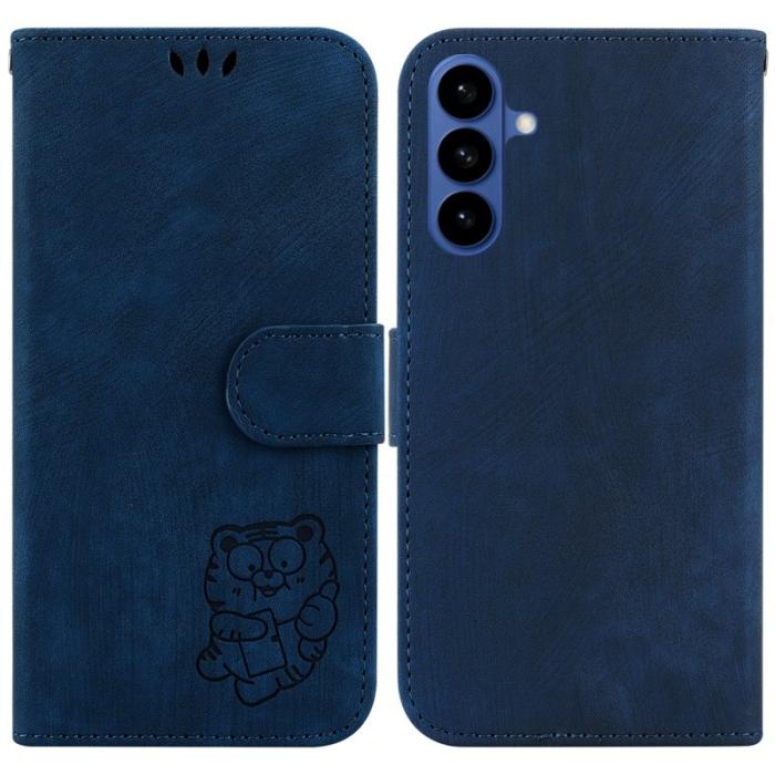 OEM - Samsung Galaxy S26 / S26 Pro Plånboksfodral Konstläder Stötskydd - Blå
