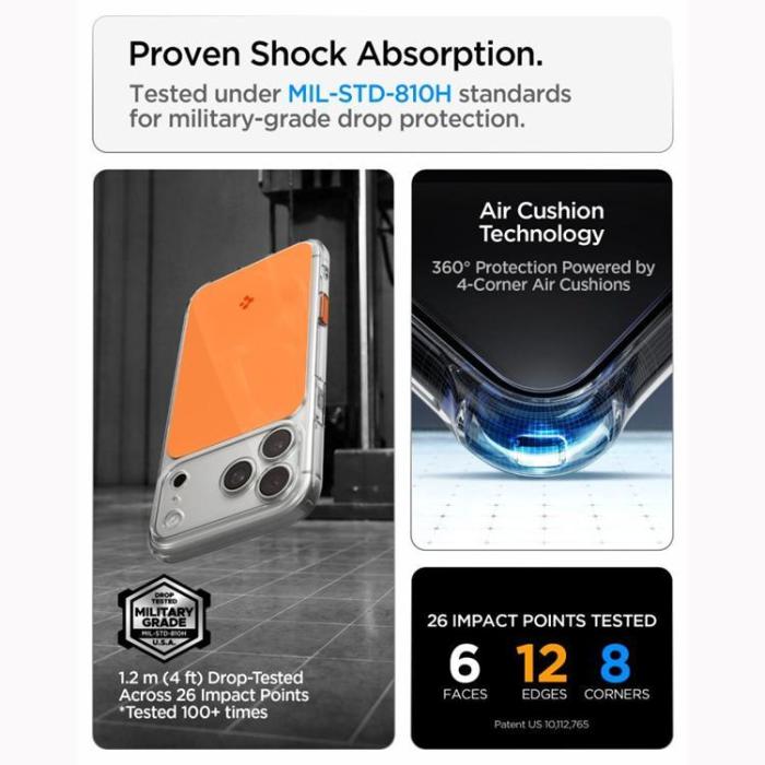 Spigen - Spigen Mobilskal till iPhone 18 Pro Max/17 Pro Max Magsafe Ultra Hybrid T