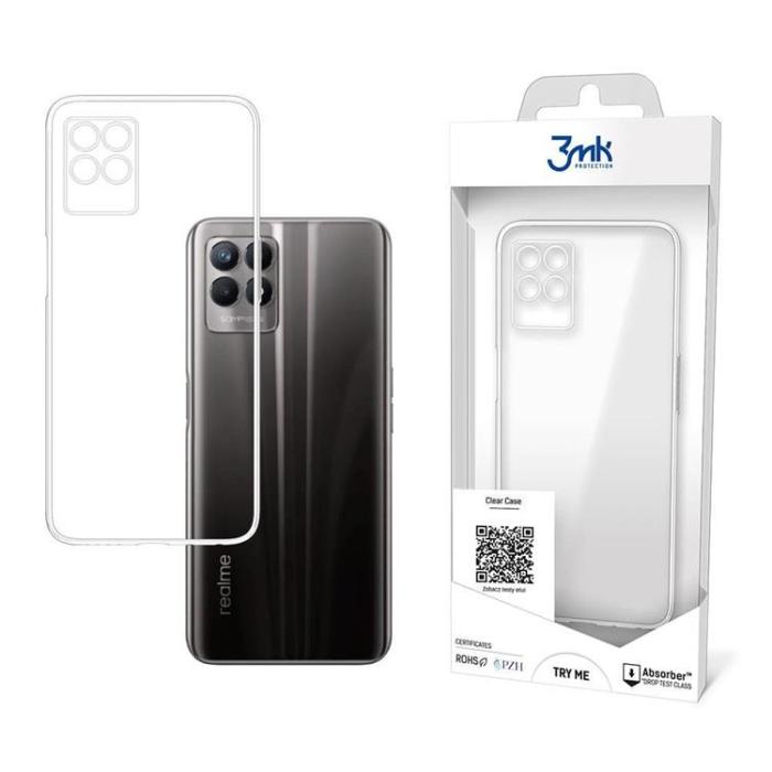 UTGATT1 - 3MK Realme 8i Skal - Clear