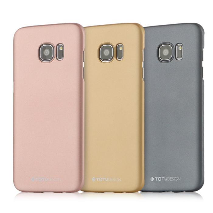 OEM - TOTU Color Series Skal till Samsung Galaxy S7 Edge - Guld