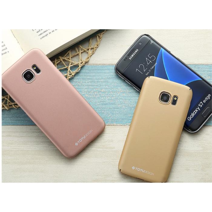 OEM - TOTU Color Series Skal till Samsung Galaxy S7 Edge - Guld