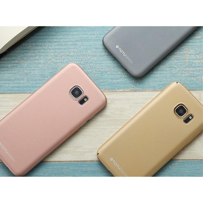 OEM - TOTU Color Series Skal till Samsung Galaxy S7 Edge - Guld