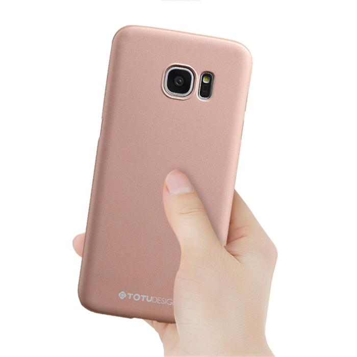 OEM - TOTU Color Series Skal till Samsung Galaxy S7 Edge - Guld