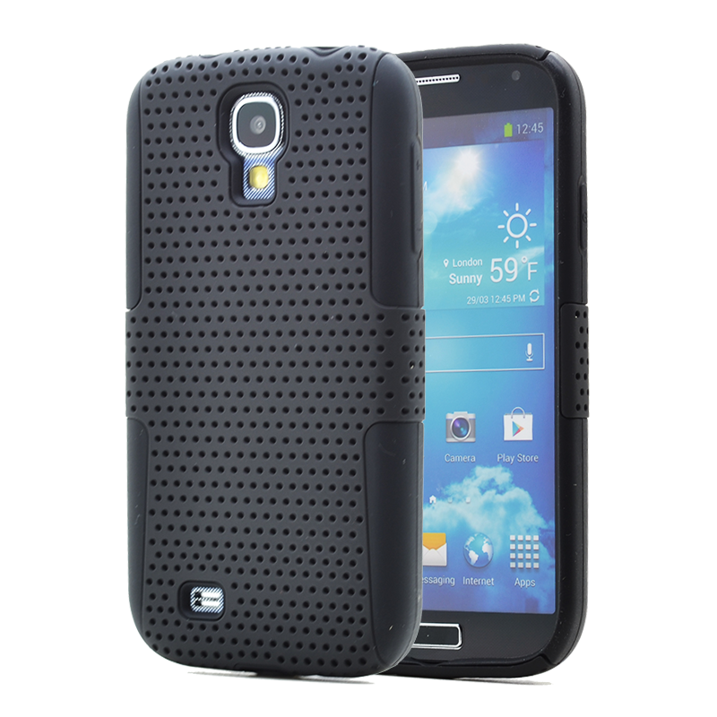 Mesh Combo Skal till Samsung Galaxy S4 i9500 (Svart) | 2353 | AlltMobil