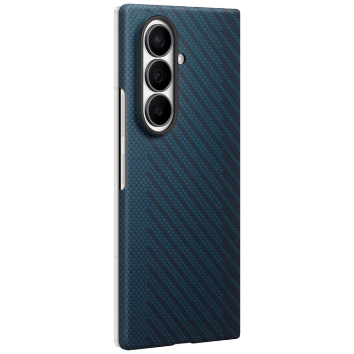 Samsung - Samsung Mobilskal för Galaxy Z Fold 8 Ultra Carbon Magnet - Navy