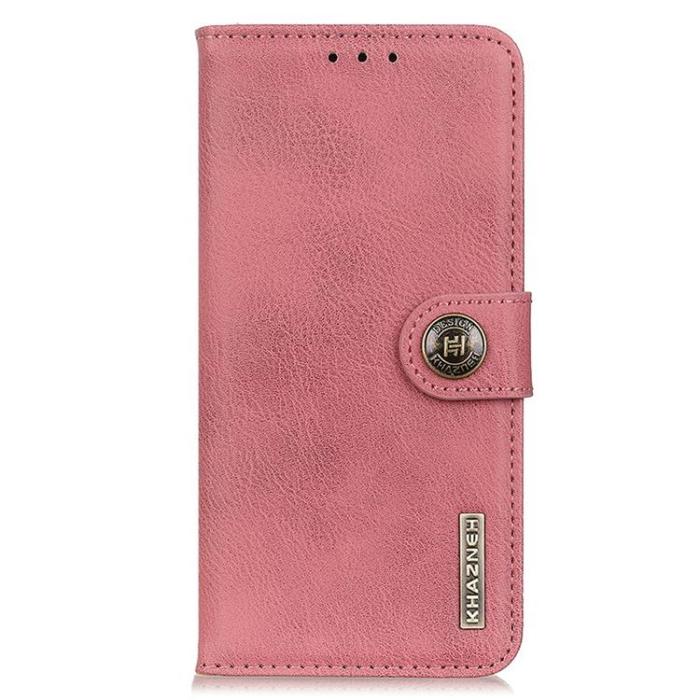 KHAZNEH - KHAZNEH Sony Xperia 5 IV Plånboksfodral PU-Läder - Rosa