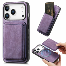 A-One Brand - iPhone 17 Pro Max Mobilskal Retro Detachable - Lila