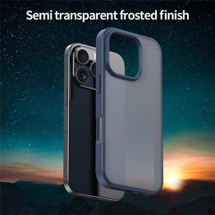 A-One Brand - iPhone 16 Pro Max Mobilskal Skin Touch Matte - Blå