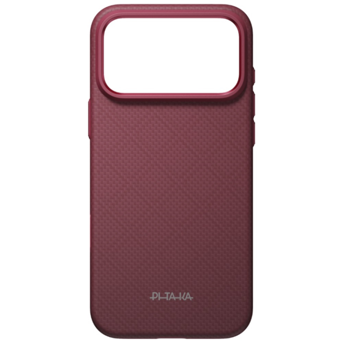 PITAKA - PITAKA Mobilskal till iPhone 18 Pro Max/17 Pro Max Magsafe Summa - Burgundy