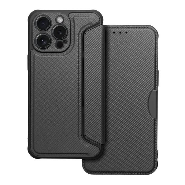 OEM - iPhone 15 Pro Max Plånboksfodral Razor Holster - Svart
