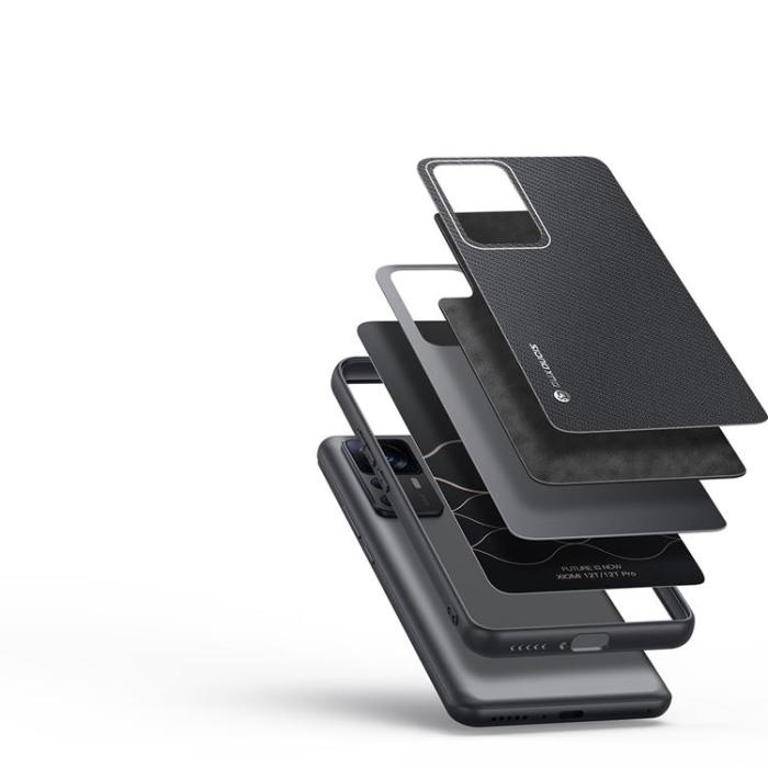 UTGATT - Dux Ducis Xiaomi 12T/12T Pro Skal Fino Silicone - Svart