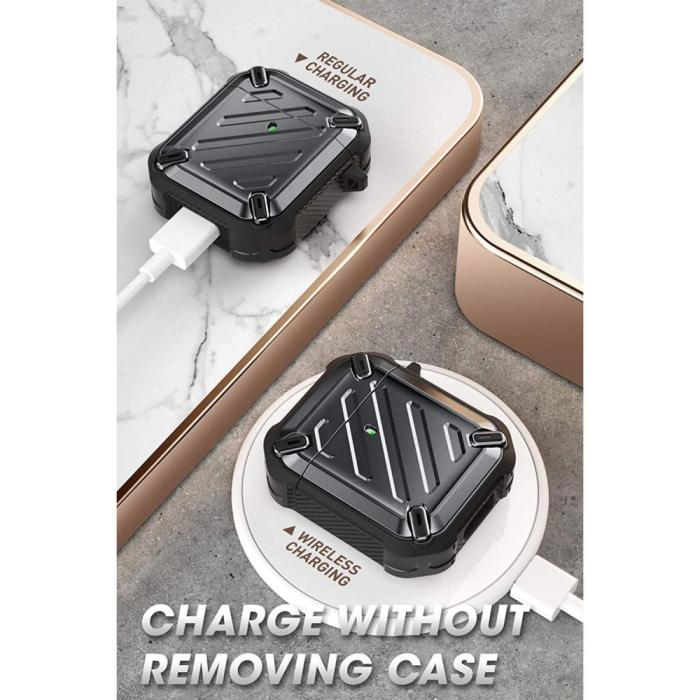 UTGATT5 - Supcase Unicorn Beetle Pro Apple Airpods Svart