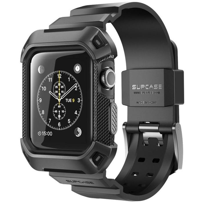 UTGATT5 - Supcase Unicorn Beetle Pro Apple Watch 1/2/3 (42Mm) Svart