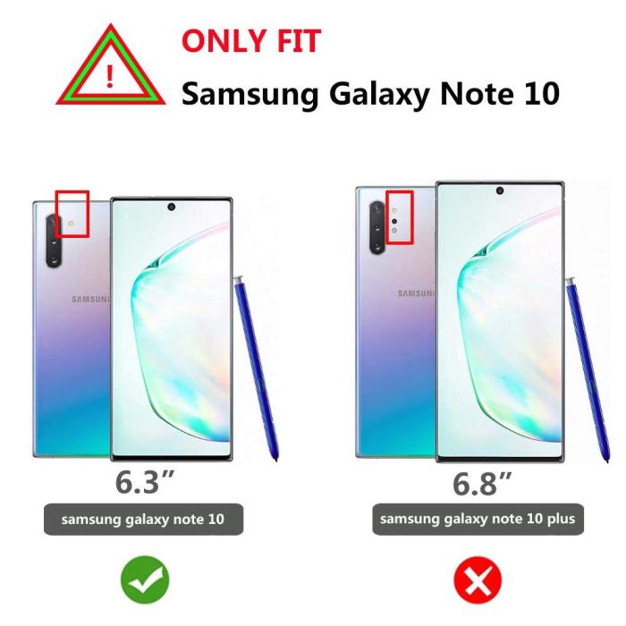 SupCase - Supcase Unicorn Beetle Pro Galaxy Note 10 Svart