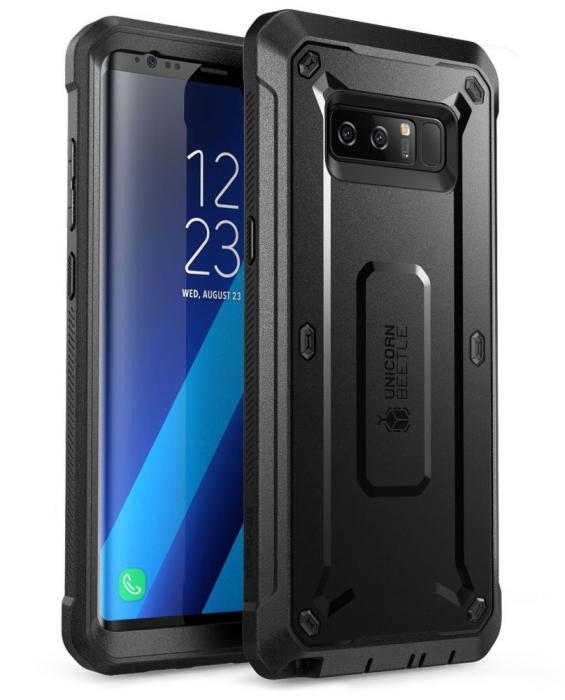 UTGATT5 - Supcase Unicorn Beetle Pro Galaxy Note 8 Svart