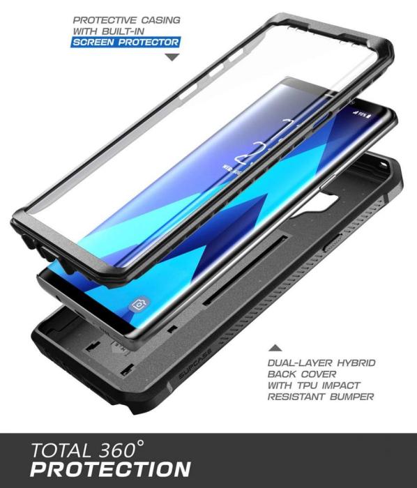 UTGATT - Supcase Unicorn Beetle Pro Galaxy Note 9 Svart