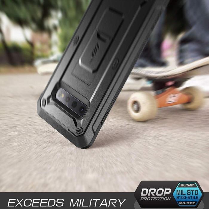 UTGATT5 - Supcase Unicorn Beetle Pro Galaxy S10 + Plus Svart