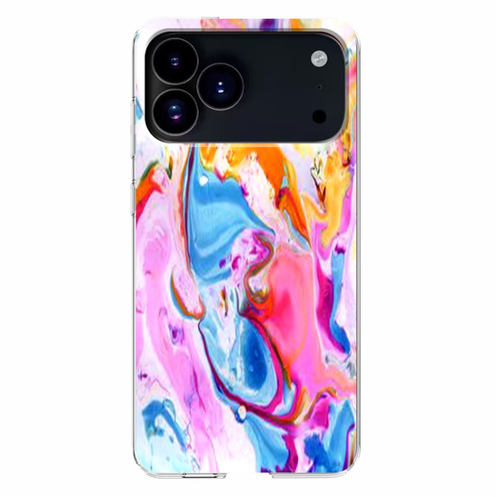 A-One Brand - iPhone 17 Pro Mobilskal Marble Pattern Printing Soft