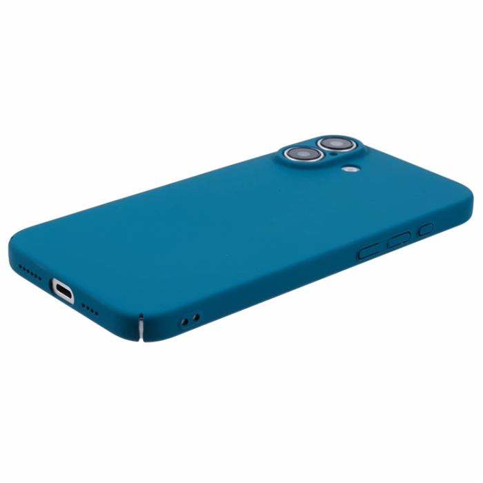 A-One Brand - iPhone 16 Plus Mobilskal Skin-Touch Rubberized PC - Blå