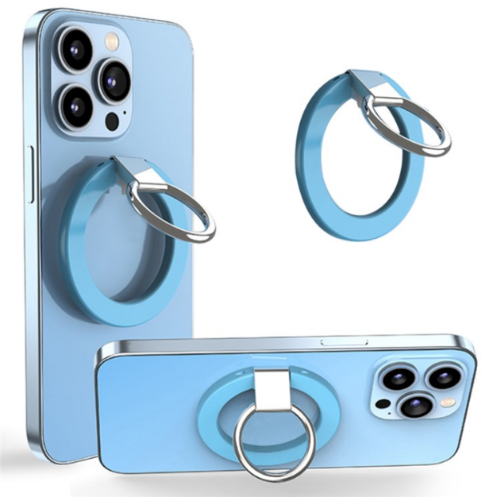 UTGATT1 - Magsafe Magnetic Ringhållare Till Mobiltelefon - Blå