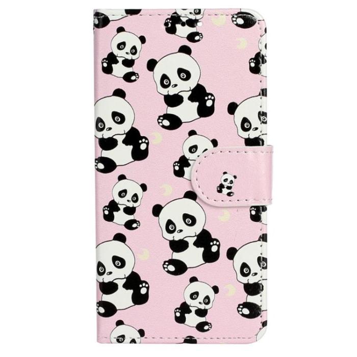 OEM - iPhone 14 Pro Plånboksfodral Folio Flip - Panda