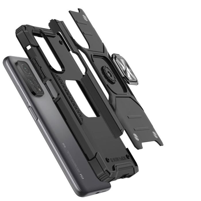 Wozinsky - Wozinsky Ring Armor Kickstand Skal Galaxy A72 - Svart