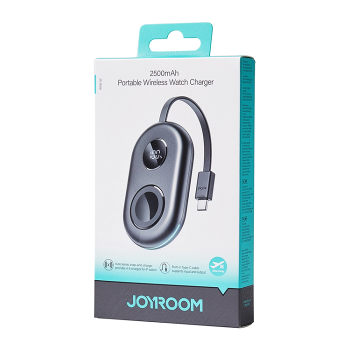 Joyroom - Joyroom 3W Trådlös Laddning Powerbank 2500mAh för Apple Watch