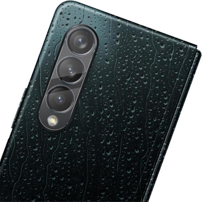 OEM - [1-PACK] Galaxy Z Fold 4 Kameralinsskydd i Härdat glas 3D - Clear