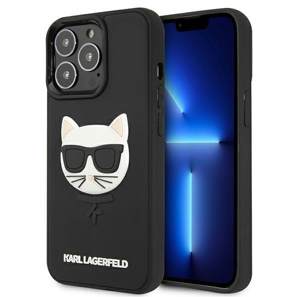 Karl Lagerfeld 3D Rubber Choupette Skal iPhone 13 Pro Max - Svart | 2353 | AlltMobil