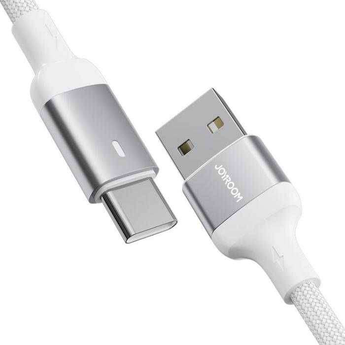 Joyroom - Joyroom Fast USB-C till USB-A kabel 3m - Vit