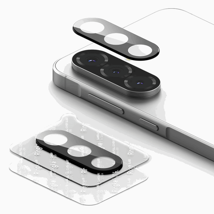 Ringke - [2-Pack] Ringke Galaxy A56 5G Härdat Glas Kameraskydd - Svart