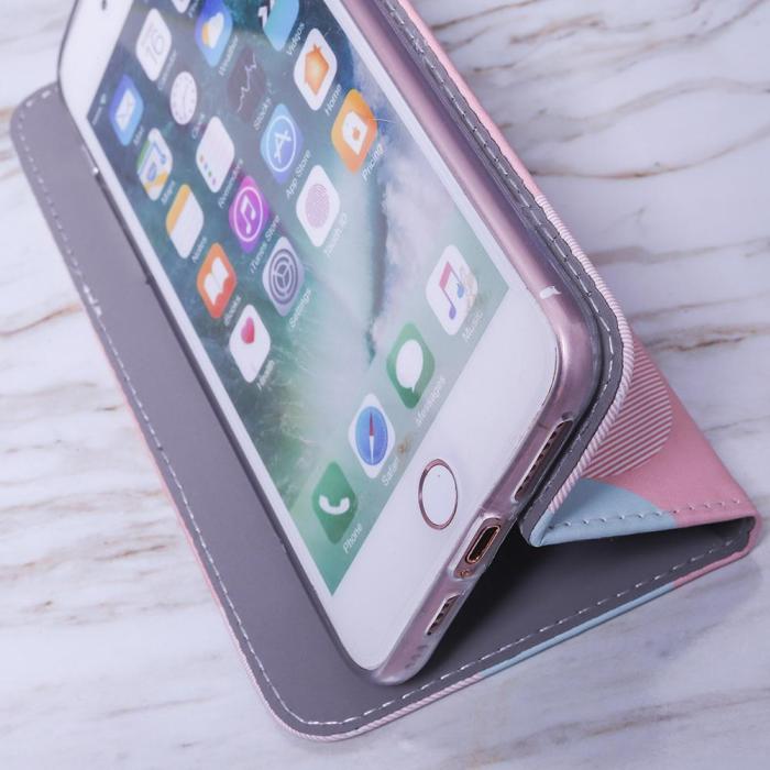 OEM - Skal till iPhone 14 Plus - Pastell Cirkulärt Mönster