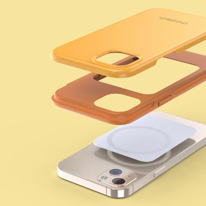 Choetech - Choetech iPhone 13 Skal Magsafe MFM Anti-drop - Orange