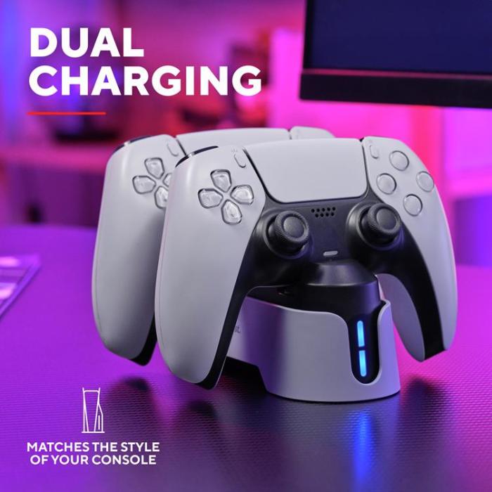 Trust - Trust GXT 228 Dual charging dock for PS5