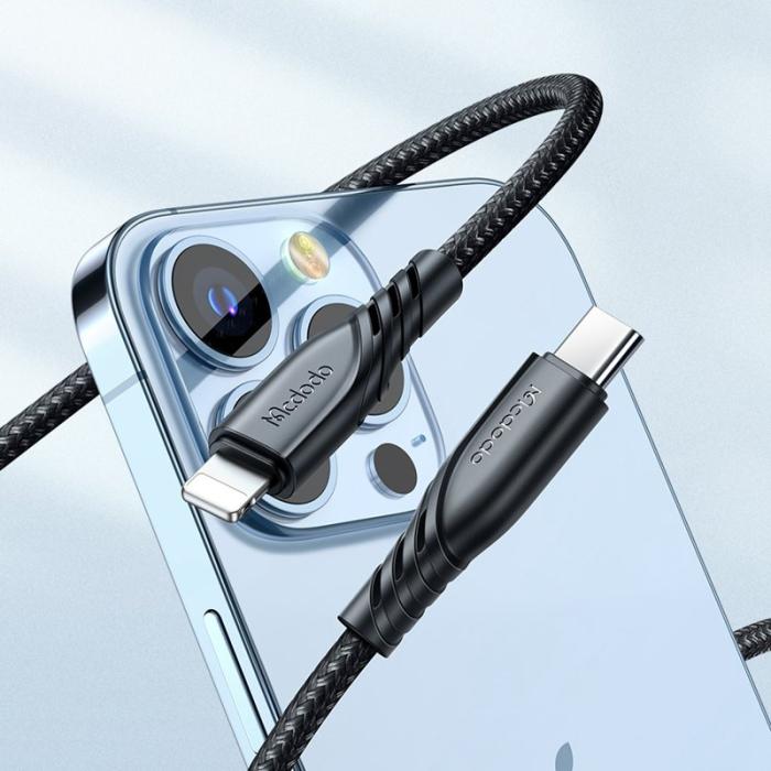 OEM - MCDODO MDD Hydrogen Series Snabbladdare 20W USB-A + Type-C - Svart