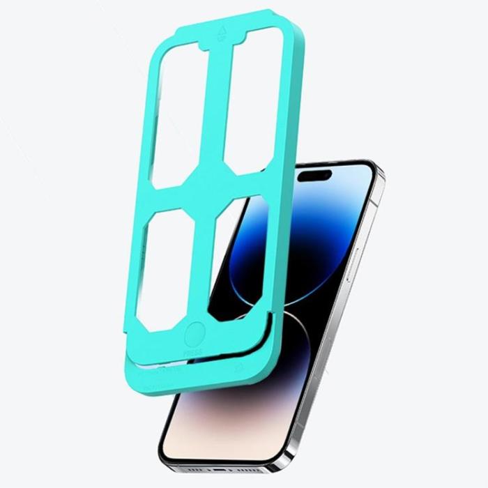 USAMS - USAMS iPhone 14 Pro Max Härdat Glas Skärmskydd US-BH806 Full Glue HD