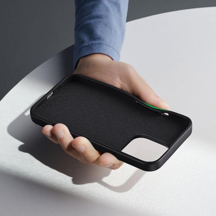 Ugreen - Ugreen iPhone 14 Pro Skal Silky Silicone - Svart