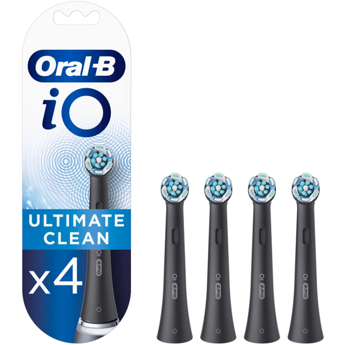 Oral B - Oral B Borsthuvud iO Ultimate Clean 4st - Svart