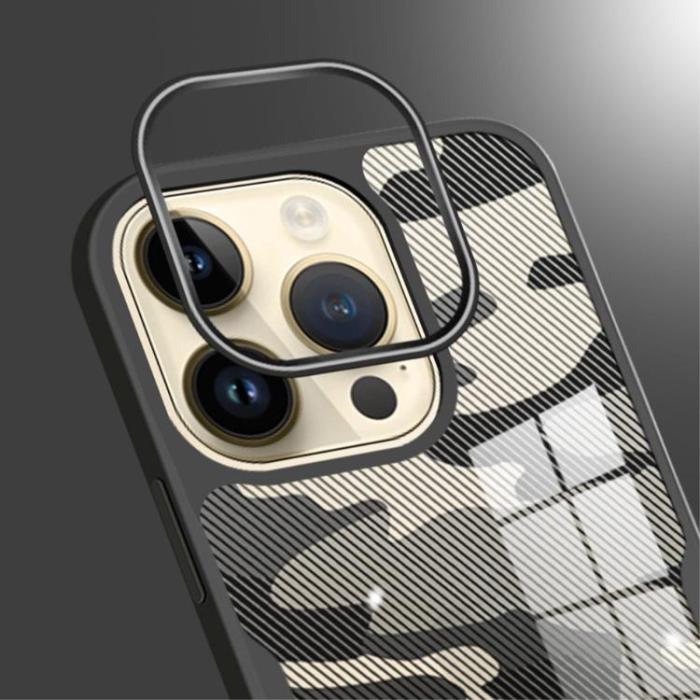 Rzants - Rzants iPhone 14 Pro Skal Camouflage - Svart