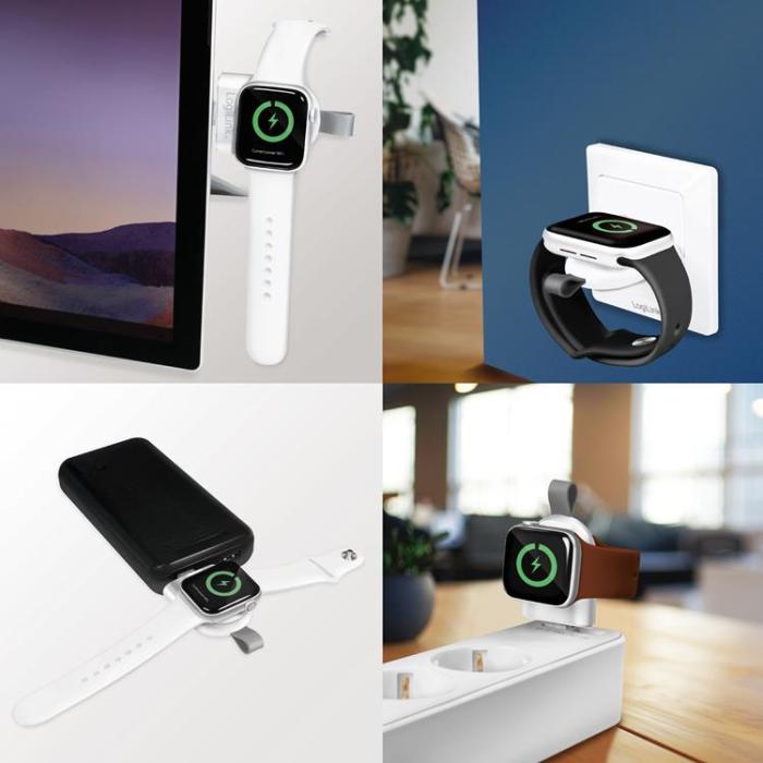 LogiLink - LogiLink Magnetisk Trådlös Laddare för iWatch 5W