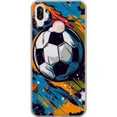 Gustaf - Mobilskal till Huawei P20 lite med Fotbollar