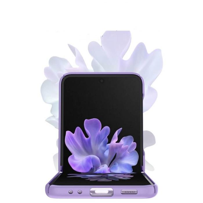 A-One Brand - Drop-Proof Äkta lader Skal Samsung Galaxy Z Flip 3 - Lila