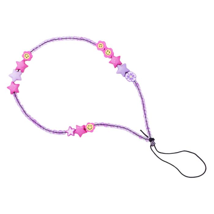 UTGATT1 - Telefonrem Beads Pattern 2 - Flerfärgad