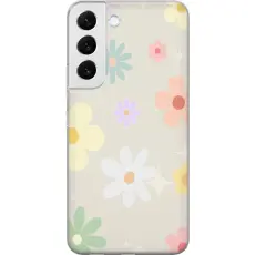 Gustaf - Mobilskal till Samsung Galaxy S22+ 5G med fejdande blommor