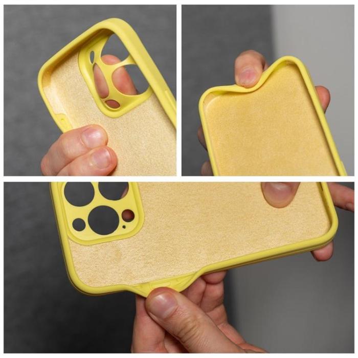 OEM - iPhone 16 Plus Mobilskal Silikon 2mm - Citron