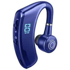 OEM - Single In-Ear Hörlur Bluetooth Med Display och med laddningsfodral V9S