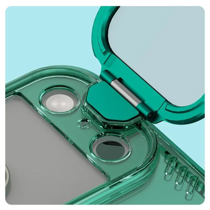 Nillkin - NILLKIN iPhone 17 Pro Max Mobilskal Magsafe Iceblade Prop - Guld
