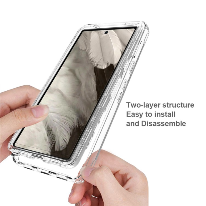 A-One Brand - Google Pixel 7A Mobilskal Gradient 3-in-1 - Clear