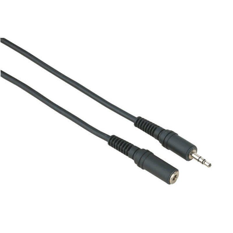 HAMA ER 3,5mm Förlängningskabel 2,5 m Hane-Hone