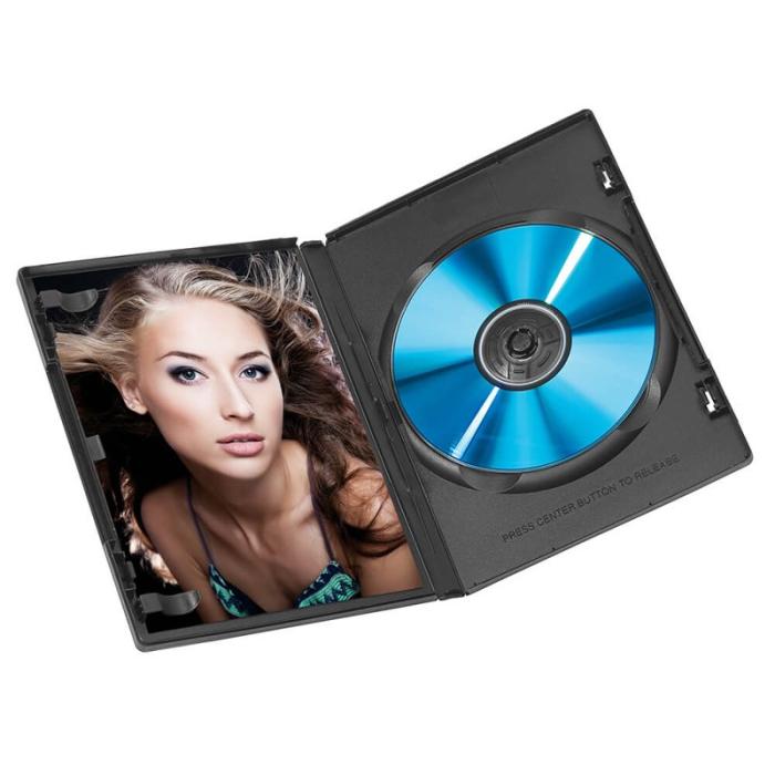 Hama - HAMA DVD-Box Svart 10-pack